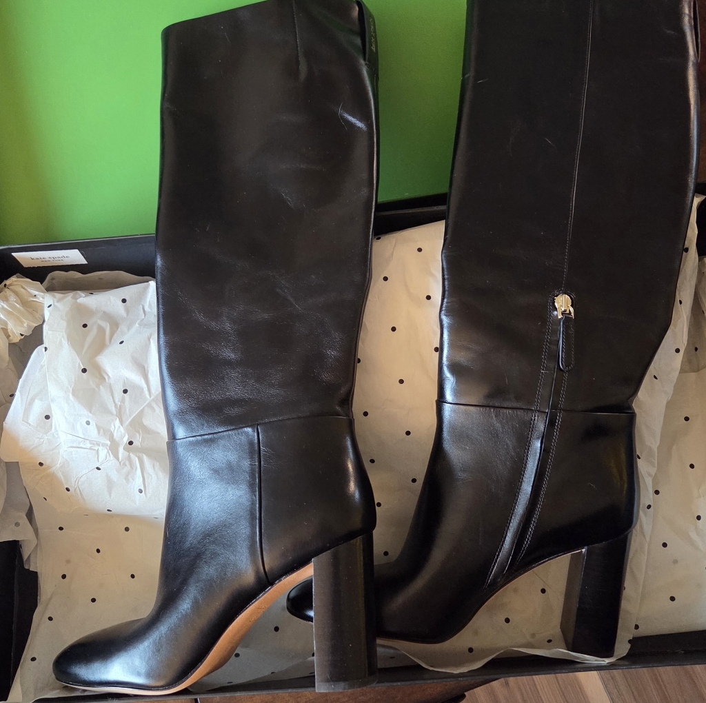 Kate Spade Boots: Women's Colby Knee High Boot, Black 8.5 Nib
